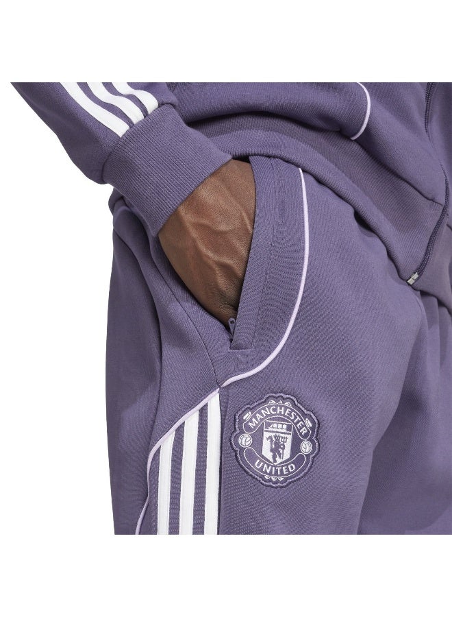 Adidas Mufc Ubp Dkpn Purple Football Pants For Men XS  - Image 5