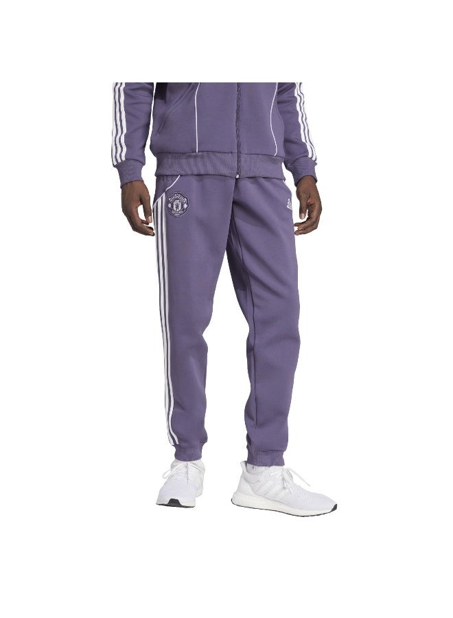 Adidas Mufc Ubp Dkpn Purple Football Pants For Men XS  - Image 2