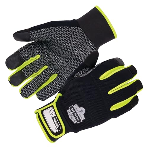 Ergodyne ProFlex 850 Insulated Freezer Gloves Grip Palm Touch Screen Capable Cold Storage Work - Image 1