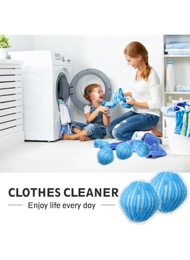 Pet Hair Washer, 12 Reusable Hair Removers, Pet Hair Remover For Washing Machines, Reusable Dog And Cat Hair Collector，Blue - Image 4