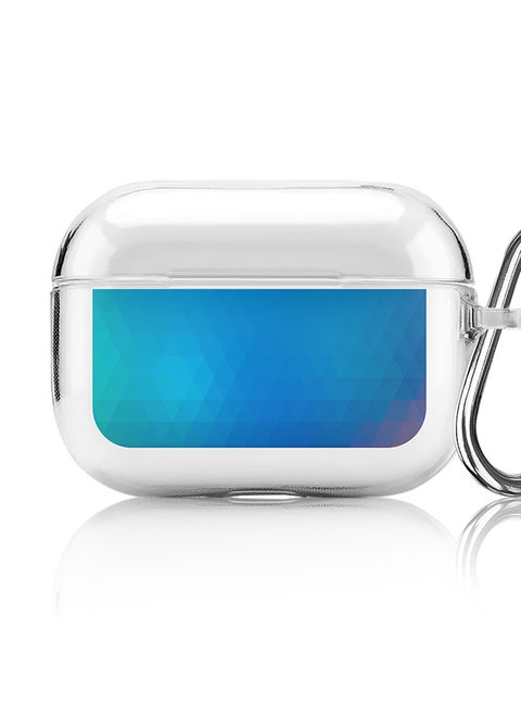 Classic Clear printed Case for Apple AirPods Pro 2nd Generation Thin Transparent Cover [Designed for Apple AirPods Pro 2nd Generation] - Ocean Prism