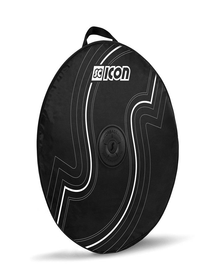 SCICON Bags - Padded Single Wheel Bag - Black - Durable Nylon