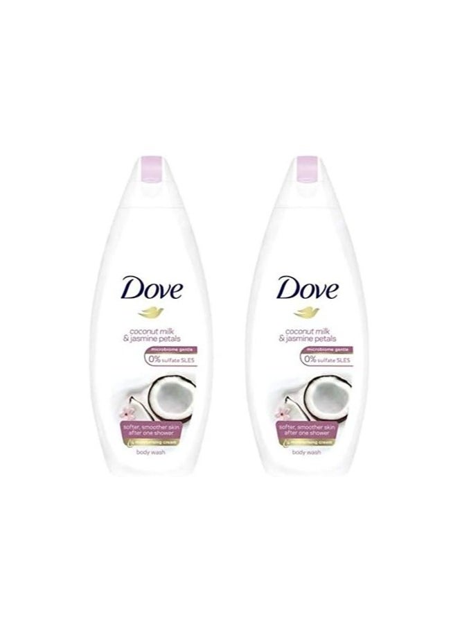 Dove Shower Gel Purely Pampering Coconut Milk & Jasmine Petals 500ml x 2pcs  - Image 3