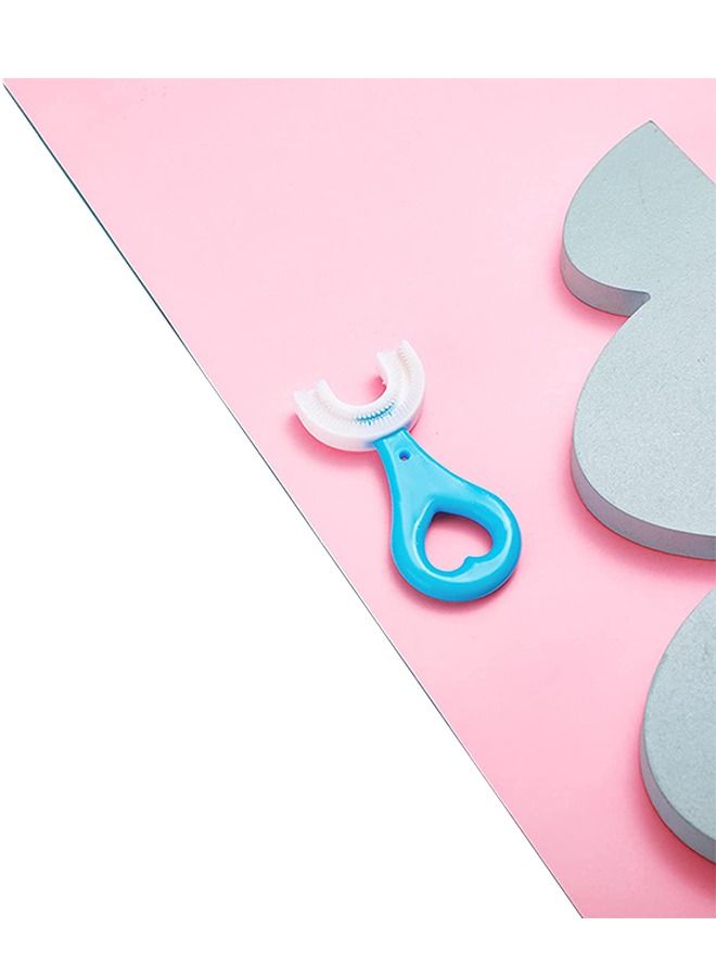 4 قطعة فرشاة أسنان ناعمة من السيليكون على شكل حرف U - Image 3