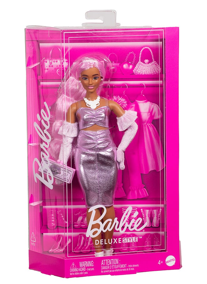 Barbie - #Barbiecore Deluxe Fashionistas - Blonde & Original Body - Image 1