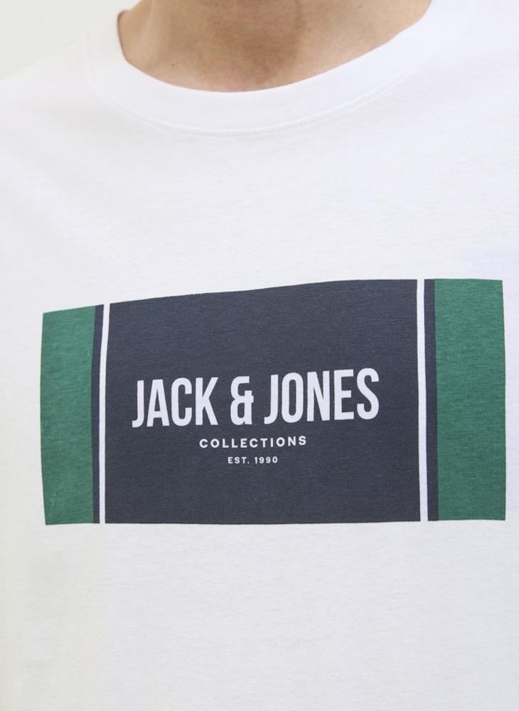 JACK & JONES Jjhayato Crew Neck T-Shirt  - Image 3