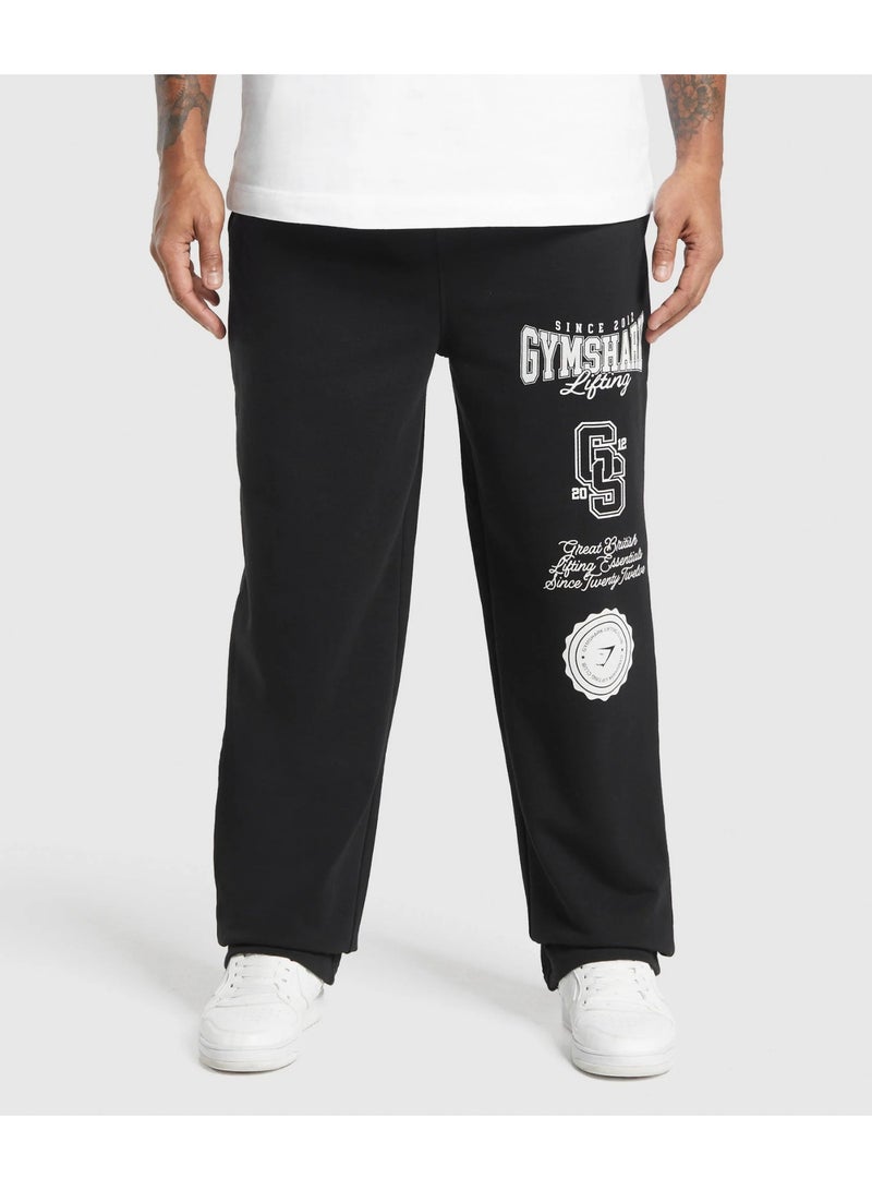 جيمشارك بنطال رياضي من Gymshark Lifting Essentials بقصة مستقيمة - Image 1