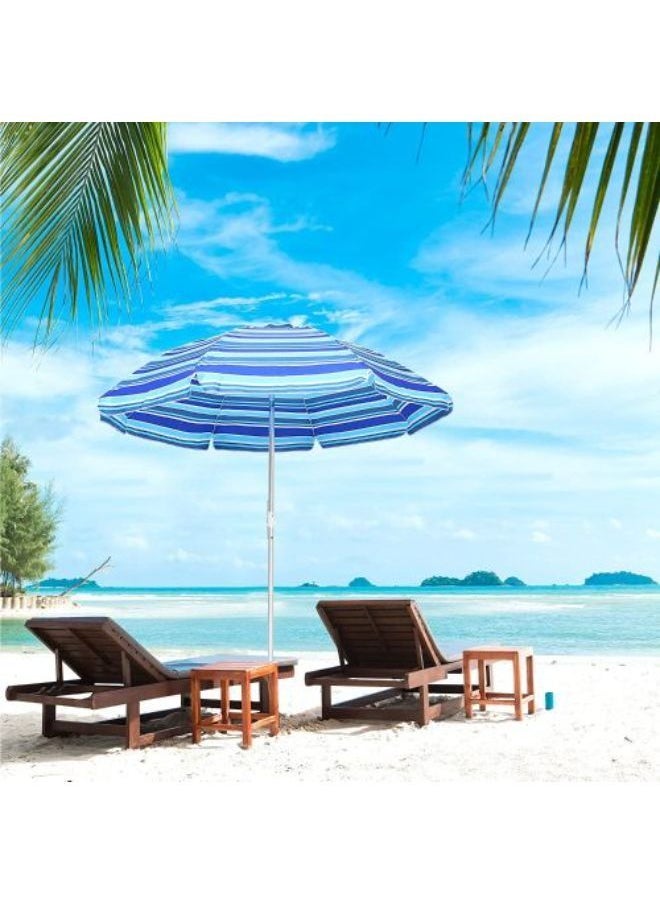BYFT - Desert Ranger Umbrella Blue Polyester 180 Cm Set Of 1 - Image 1