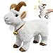 WYZOID Screaming Goat Toy Screaming Goat Plush Toy Makes Fun Screaming Goat Sounds Features Goat Bell Fun Gifts for Friends and CoWorkers - Image 4