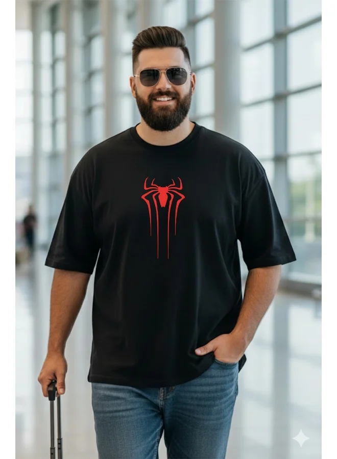 فيردو Veirdo Men’s Oversized , Plus Size  & Regular Fit T-Shirt | Premium Cotton Casual Tee