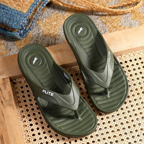 FLITE Flip Flop FL-483 Olive For Men - Image 2