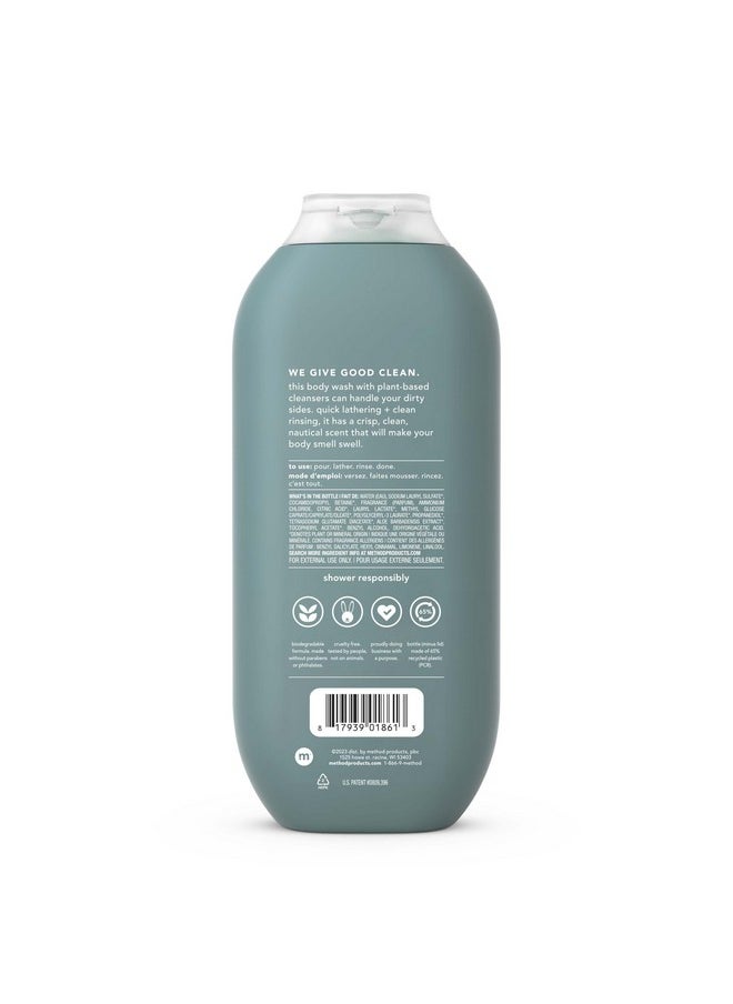 Method - Method Men Body Wash, Sea + Surf, Paraben and Phthalate Free, 18 FL Oz (Pack of 3),Softening - Image 1