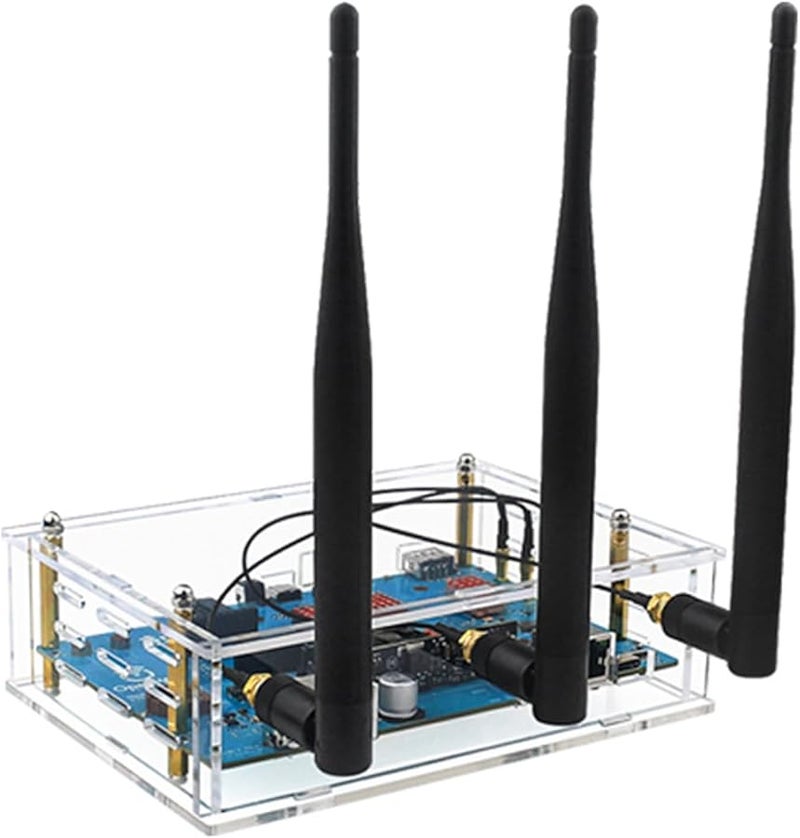 OpenWrtOne Acrylic Shell Case Clear View For Board And Connection Protection - Image 5