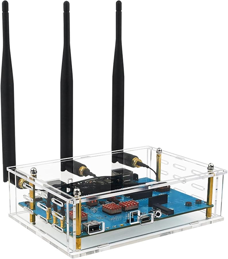 OpenWrtOne Acrylic Shell Case Clear View For Board And Connection Protection - Image 3