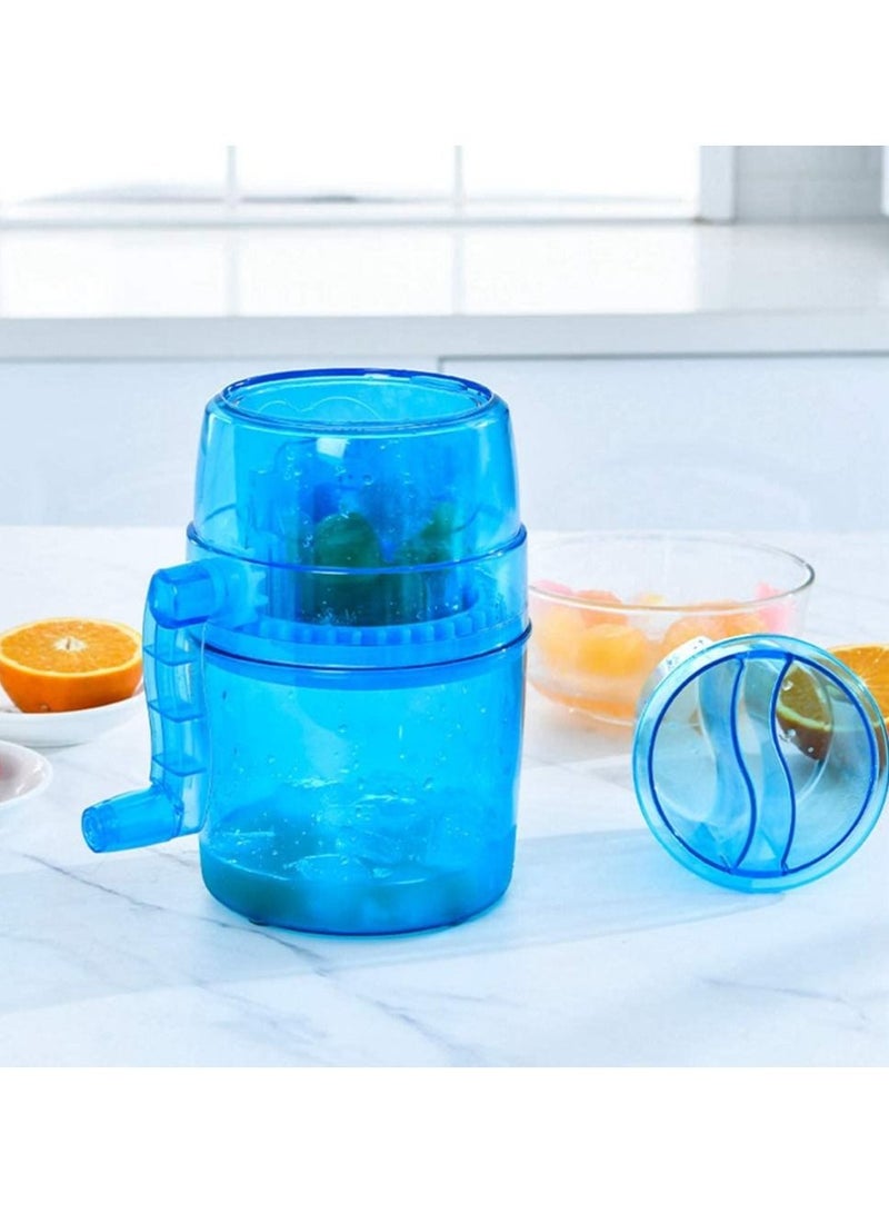 Ice shaver and snow cone machine, advanced portable manual ice crusher and ice shaver  - Image 1