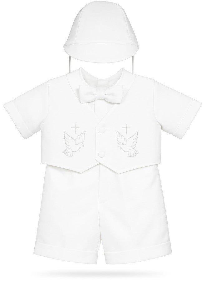 iGirlDress Baby Toddler Boys Christening Short Sleeve Set 2T - Image 1
