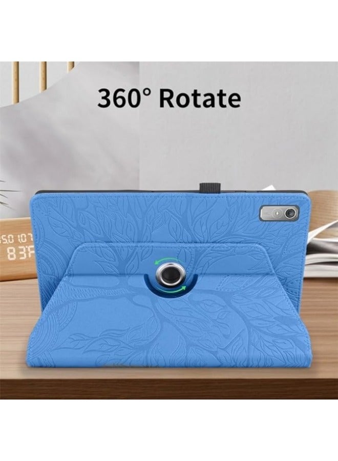 Lenovo Tab P11 2nd Gen 11.5 inch 2023 TB 350FU 350XU Tree of Life Tablet Case TPU PU Leather 360 Degree Rotative Kickstand Cover with Auto Wake Sleep - Image 2