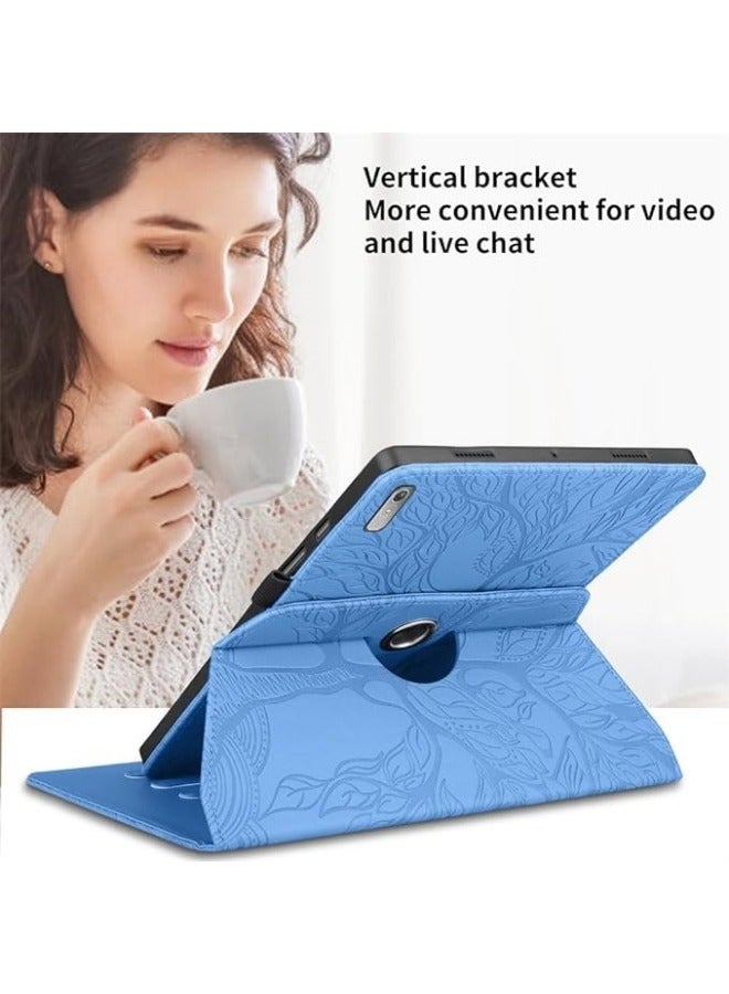 Lenovo Tab P11 2nd Gen 11.5 inch 2023 TB 350FU 350XU Tree of Life Tablet Case TPU PU Leather 360 Degree Rotative Kickstand Cover with Auto Wake Sleep - Image 3