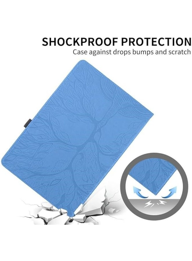 Lenovo Tab P11 2nd Gen 11.5 inch 2023 TB 350FU 350XU Tree of Life Tablet Case TPU PU Leather 360 Degree Rotative Kickstand Cover with Auto Wake Sleep - Image 4