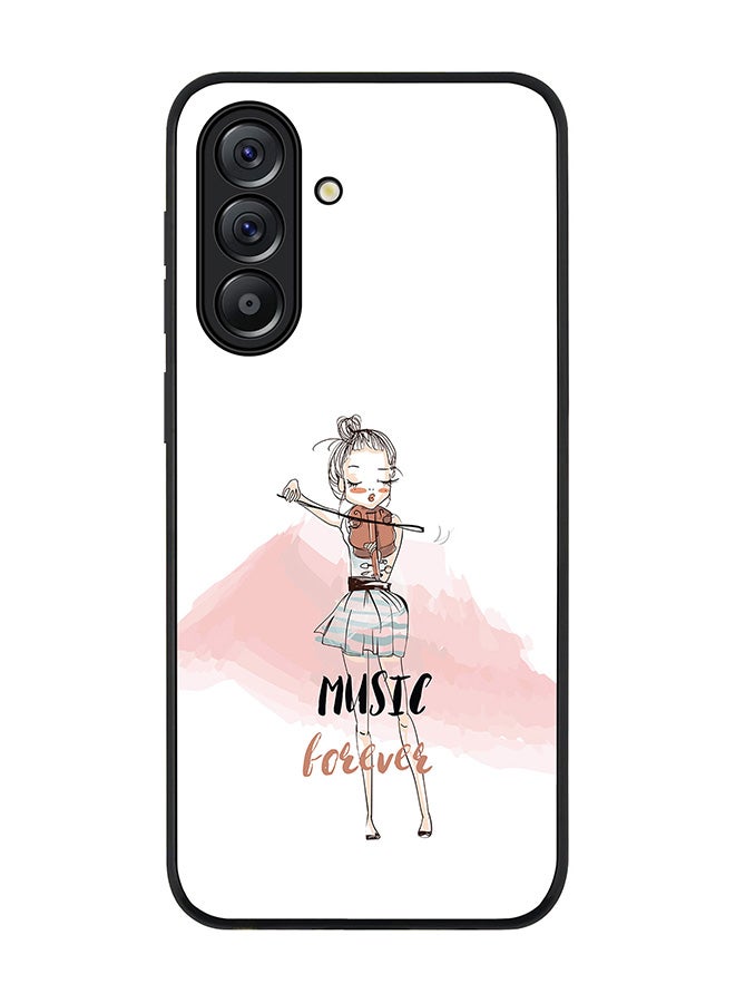 Stylizedd For Samsung Galaxy A36 5G Case,Slim fit Camera Protection, Shockproof Thin Phone cover  - Music Forever - Image 1