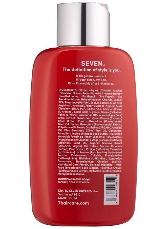 Seven Rinzu Color Conditioner A Moisturizing Conditioner For Color Treated Hair With Sea Buckthorn Jojoba And Organic Argan Oil For Hair 10.7 Fl Oz (Pack Of 1) - Image 3