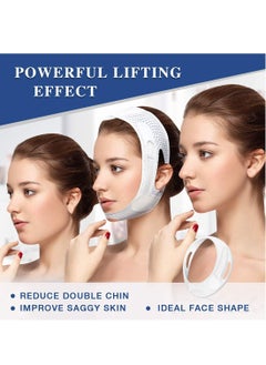 KASTWAVE Face Slimming Strap V Line Lifting Bandage Face-Lift Double Chin Reducer Pain-Free Shaper Band Eliminates Sagging Skin Firming Anti Aging for Women and Men  - Image 4