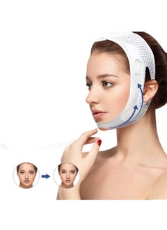 KASTWAVE Face Slimming Strap V Line Lifting Bandage Face-Lift Double Chin Reducer Pain-Free Shaper Band Eliminates Sagging Skin Firming Anti Aging for Women and Men  - Image 1