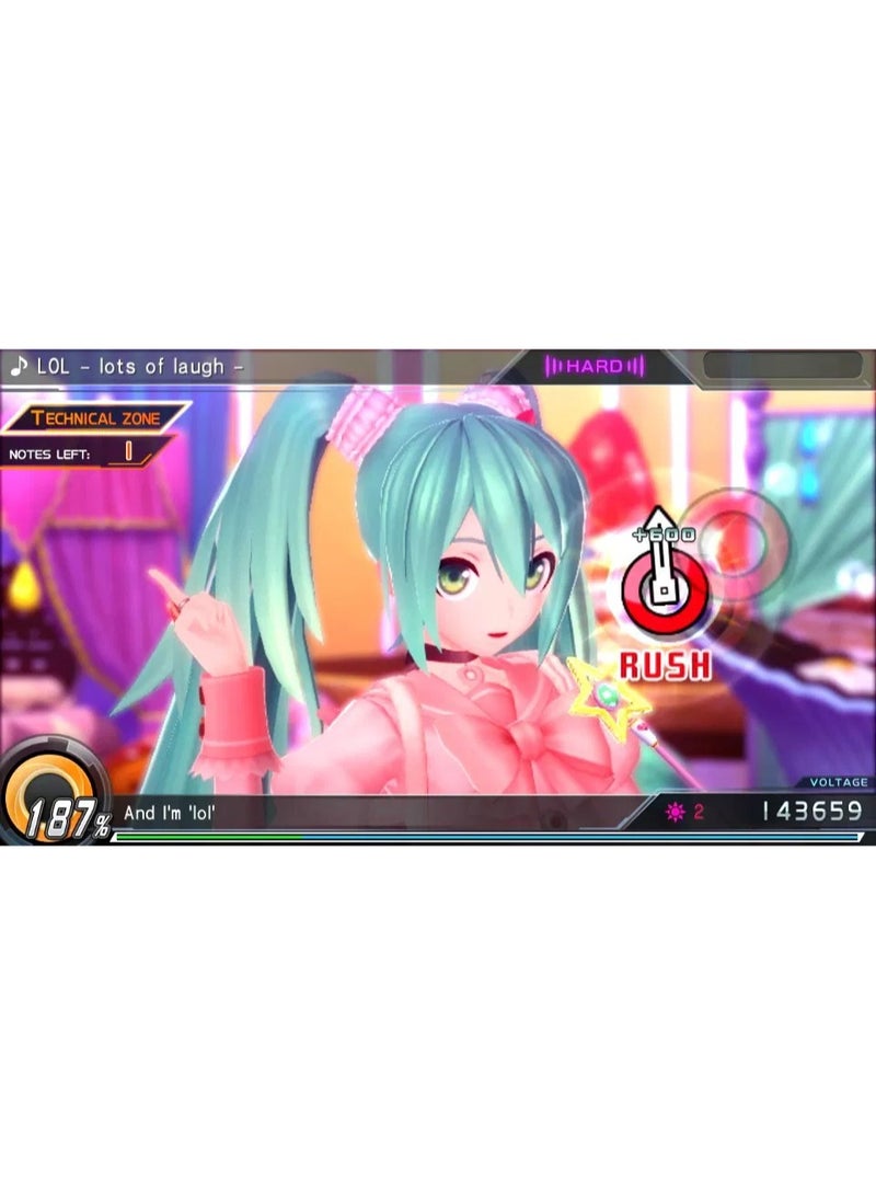 Hatsune Miku Project DIVA X PS4 – Rhythm-Based Music Game Experience