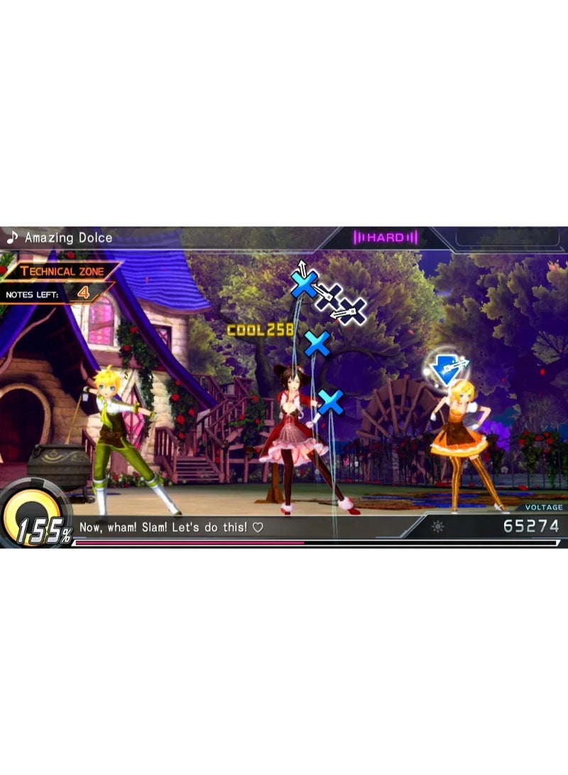Hatsune Miku Project DIVA X PS4 – Rhythm-Based Music Game Experience