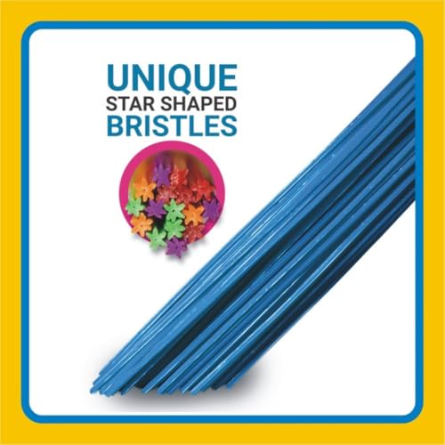 Vimal Combo Set of Kharata 24(Inch)+ Kharata 18(Inch) Wet Floor Cleaning Plastic Brooms | Ideal for Toilet/Wash/Kitchen/Home | High Performance Plastic Jhadu | 70+ Star Shaped Dirt Remover Sticks - Image 4