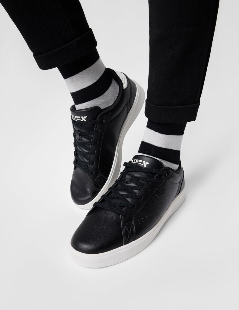 XTEP Classic Sneakers Black - Image 2