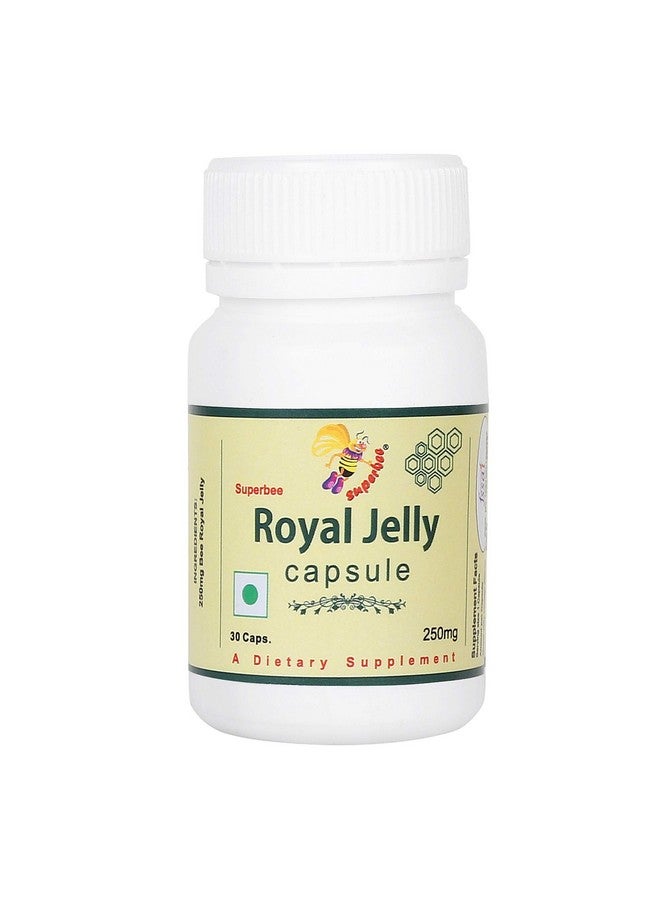 Superbee Royal Jelly Capsule,250Mg -A Pack Of 30 Capsules - Image 1