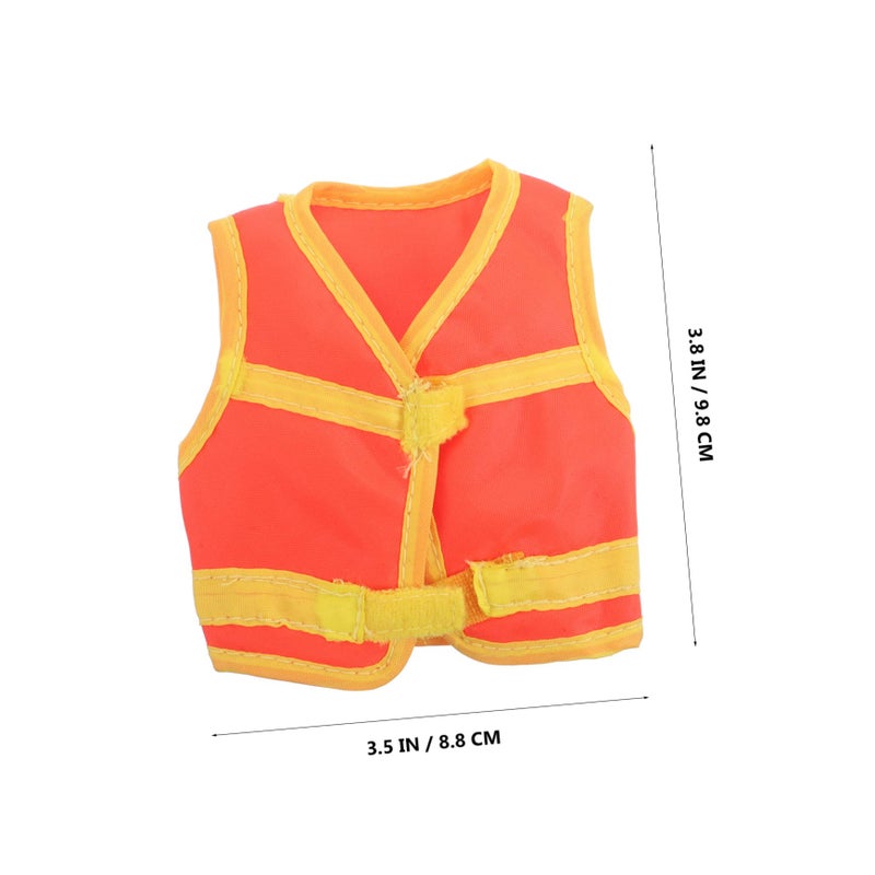 Reflective Safety Vest For Action Figures Enhanced Visibility Play Accessory - Image 3