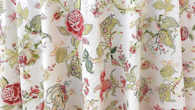 RHF Premium Cotton Round Tablecloth Stylish Decorative Cover for Dining Tables Weddings Parties and Festive Celebrations Machine Washable Durable for Home Restaurant Banquet Table Cover90 - Image 3