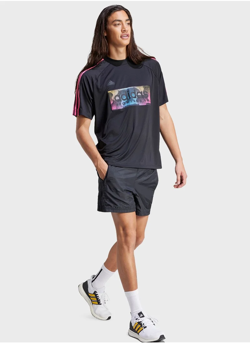 Adidas Tiro All Over Printed Jersey T-Shirt