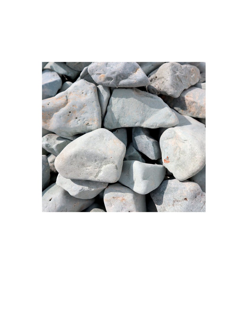 كنب حجر النهر الأخضر مادة الحديقة الطبيعية - Image 2