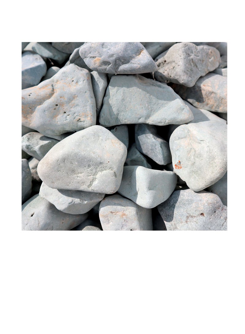 كنب حجر النهر الأخضر مادة الحديقة الطبيعية - Image 3