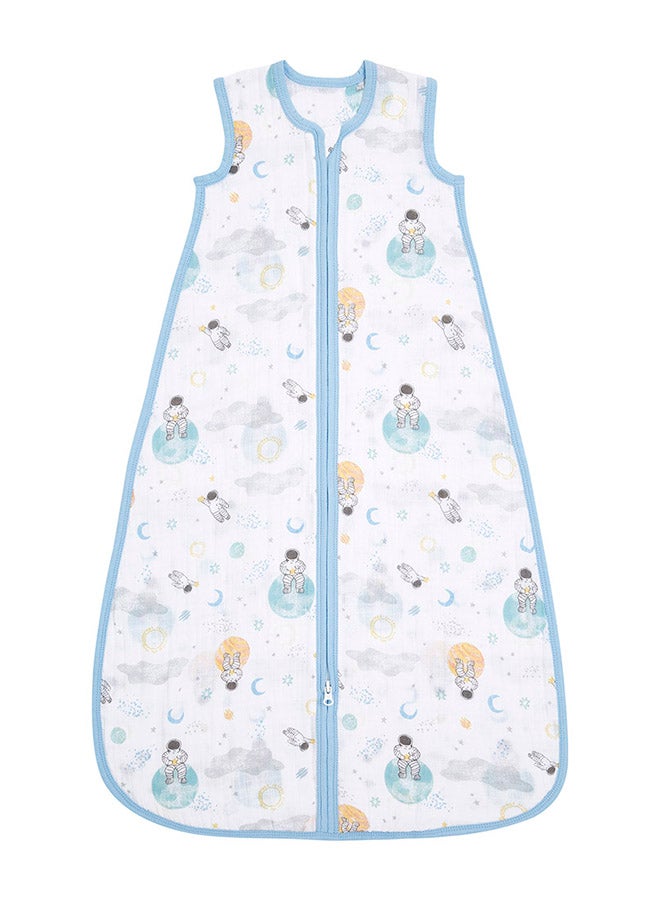 aden + anais Pack Of 1 Essentials Muslin Light Sleeping Bag - Space Explorer - Image 1
