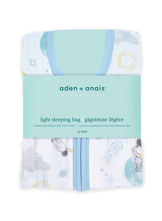 aden + anais Pack Of 1 Essentials Muslin Light Sleeping Bag - Space Explorer - Image 2
