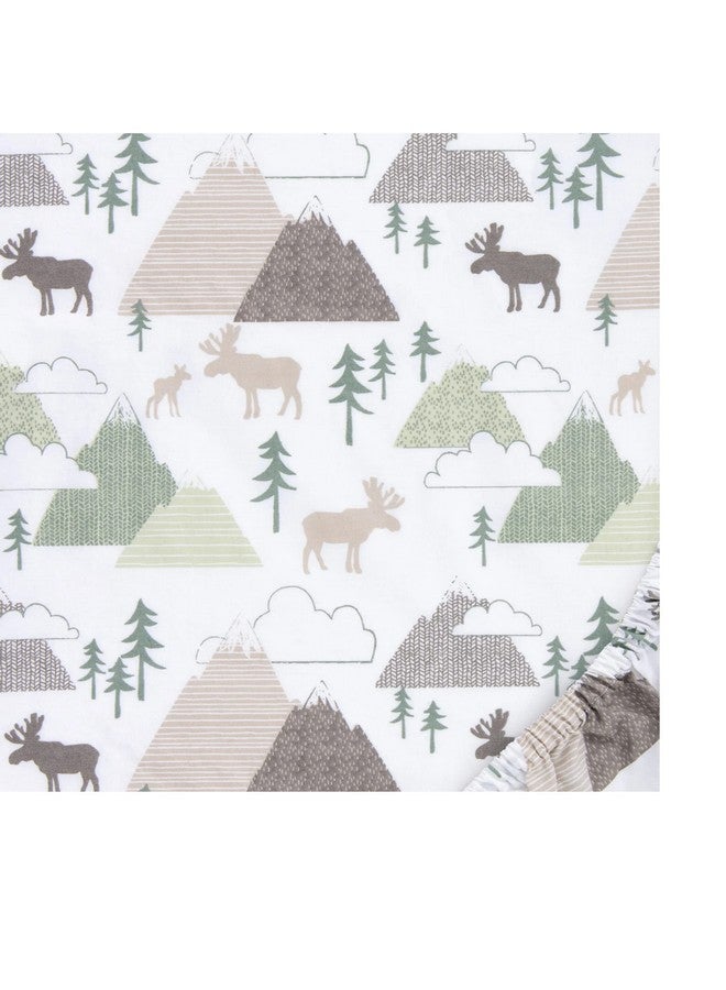 Trend Lab Mountain Baby Changing Pad Cover 100% Cotton Cover for Baby Nursery, Fits A 16 in x 32 in Standard Changing Pad - Image 2