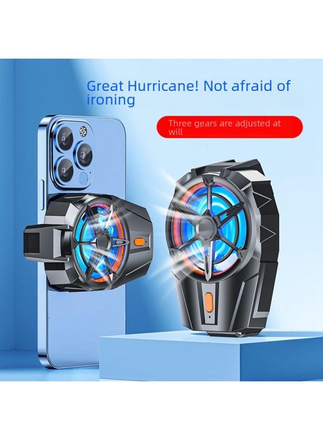 Shake The Same X112 Three-speed Air-cooled Adjustable Mobile Phone Radiator H15 Mute Portable Cooling X52 Advantage - Image 2