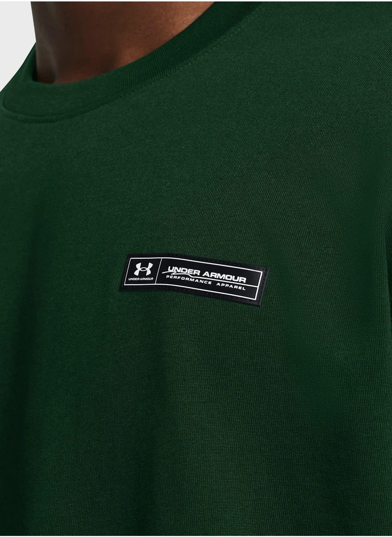 اندر ارمور Heavyweight Armour Label T-shirt