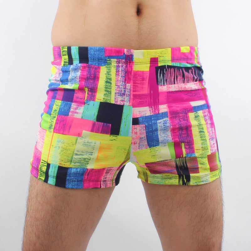 New high quality swimming trunks men''s boxer swimming trunks men''s swimming suit fashion beach pants hot spring swimming equipment - Image 5