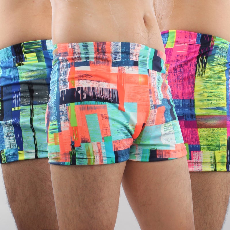 New high quality swimming trunks men''s boxer swimming trunks men''s swimming suit fashion beach pants hot spring swimming equipment - Image 2