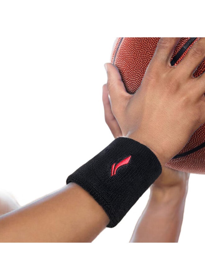 Li-Ning Wristband For Sports, Fitness, Sweat-Absorbing, Badminton, Basketball, Volleyball, Tennis, Tendonitis, Medical Wrist Support, And Wrist Strain Protection - Image 2