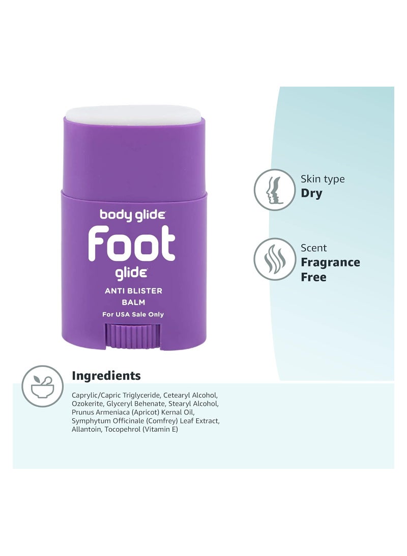 BodyGlide بادي غلايد جل القدم المضاد للبثور ، 0.8 أوقية: منع البثور للأحذية ، والنعال ، والصنادل ، والأحذية العالية ، والنعال ، والجوارب ، والصنادل. استخدمه على أصابع القدم ، والكعب ، والكاحل ، والقوس ، والسطح وباطن القدم. - Image 4