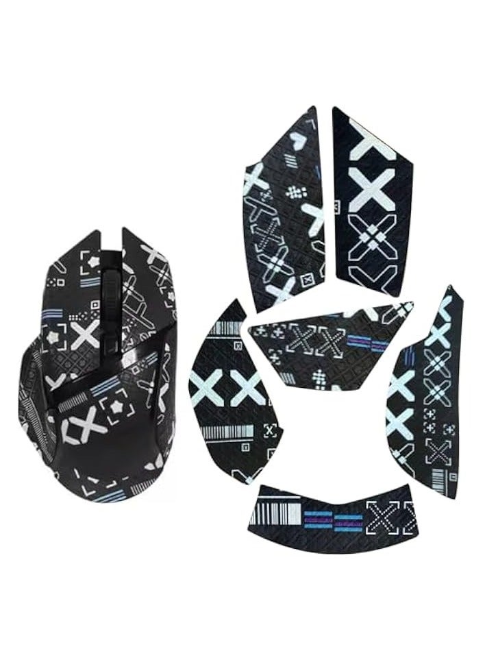 PROMASS Anti Slip Mouse Grip Tape Compatible with Razer Basilisk Ultimate/Basilisk X Hyperspeed/Basilisk V2 Wireless Gaming Mouse, SEEFY Sweat Absorption Mouse Stickers (All-inclusive Coverage) - Image 1