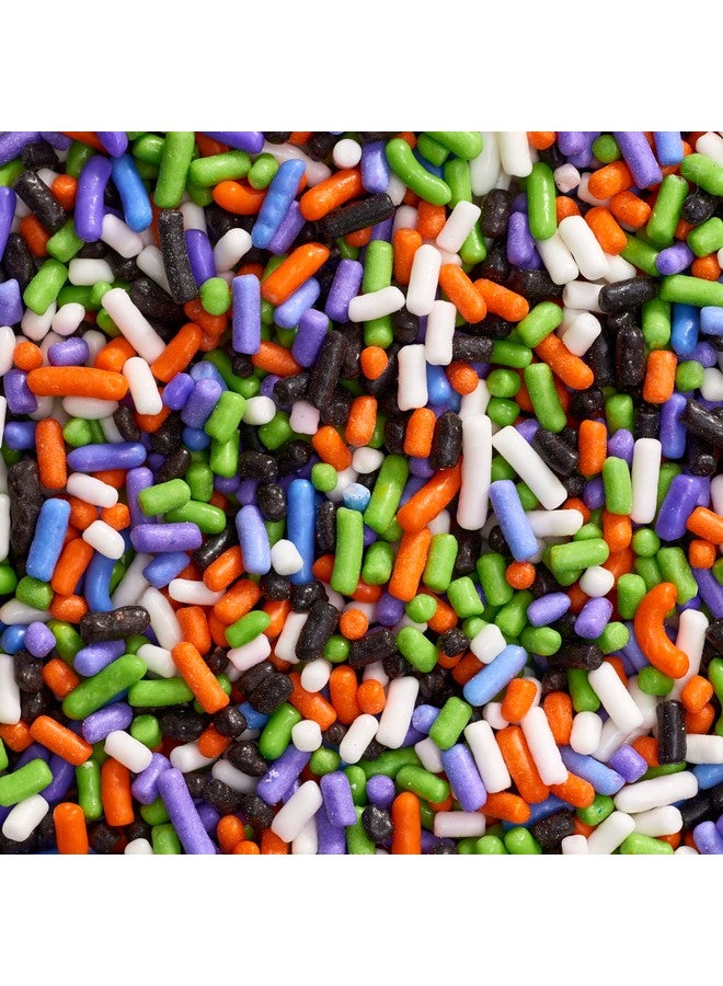 DecoPac رشات الحلوى 26 أونصة خليط رشات الهالوين رشات فاخرة في حاوية محمولة رشات صالحة للأكل للاحتفال بالكعك والكعك الصغير والبسكويت الهالوين - Image 3