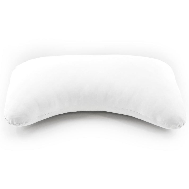 Honeydew Queen Side Pillow Case - Fits The Scrumptious and Essence Curved Pillows for Side Sleeping - Comfortable and Soft Cooling Viscose Made from Bamboo Fabric - Queen Size (Powdered Sugar White) - Image 1