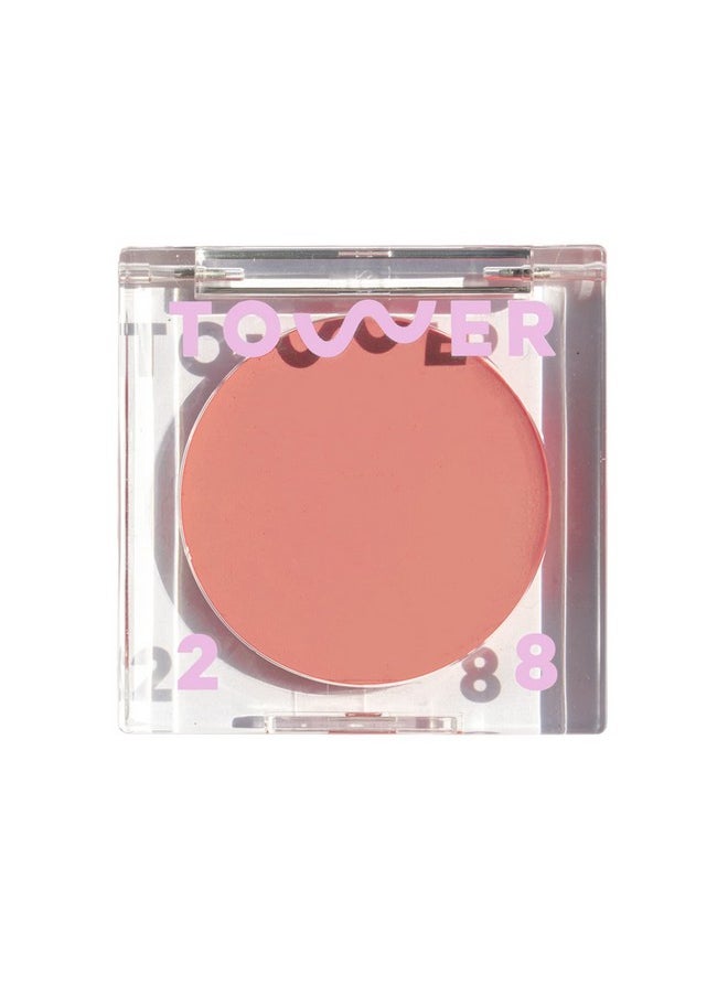 TOWER 28 Beachplease Luminous Tinted Balm Magic Hour | Multipurpose Cheek And Lip Cream Blush In Rosy Nude | Dewy Finish | Green Tea And Aloe Vera Extract  - Image 1